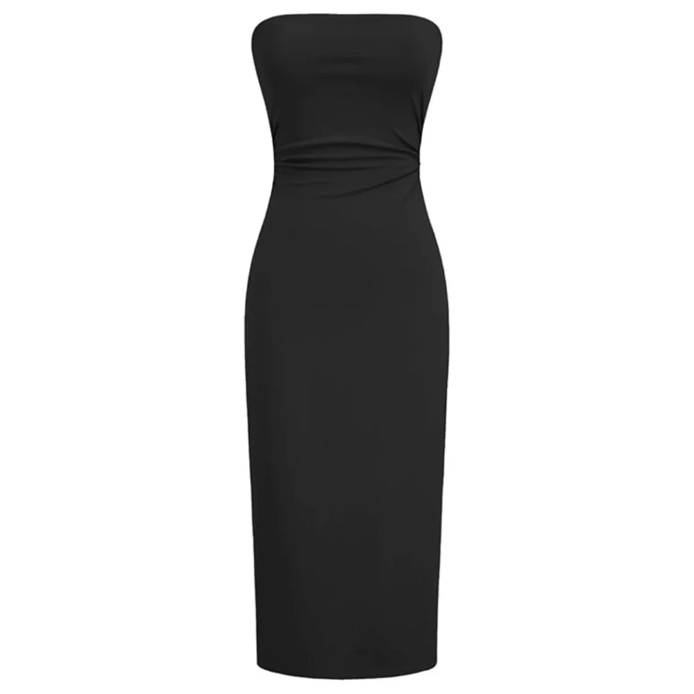 cider black dress Boat Neck Solid Mini Dress: Black, XXS at Amazon Women's Clothing store The Elastic Properties Provide A Flexible Fit Cider Dresses | Nwt Cider